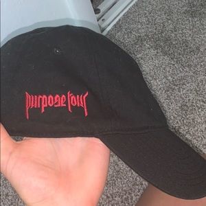 Purpose world tour baseball hat